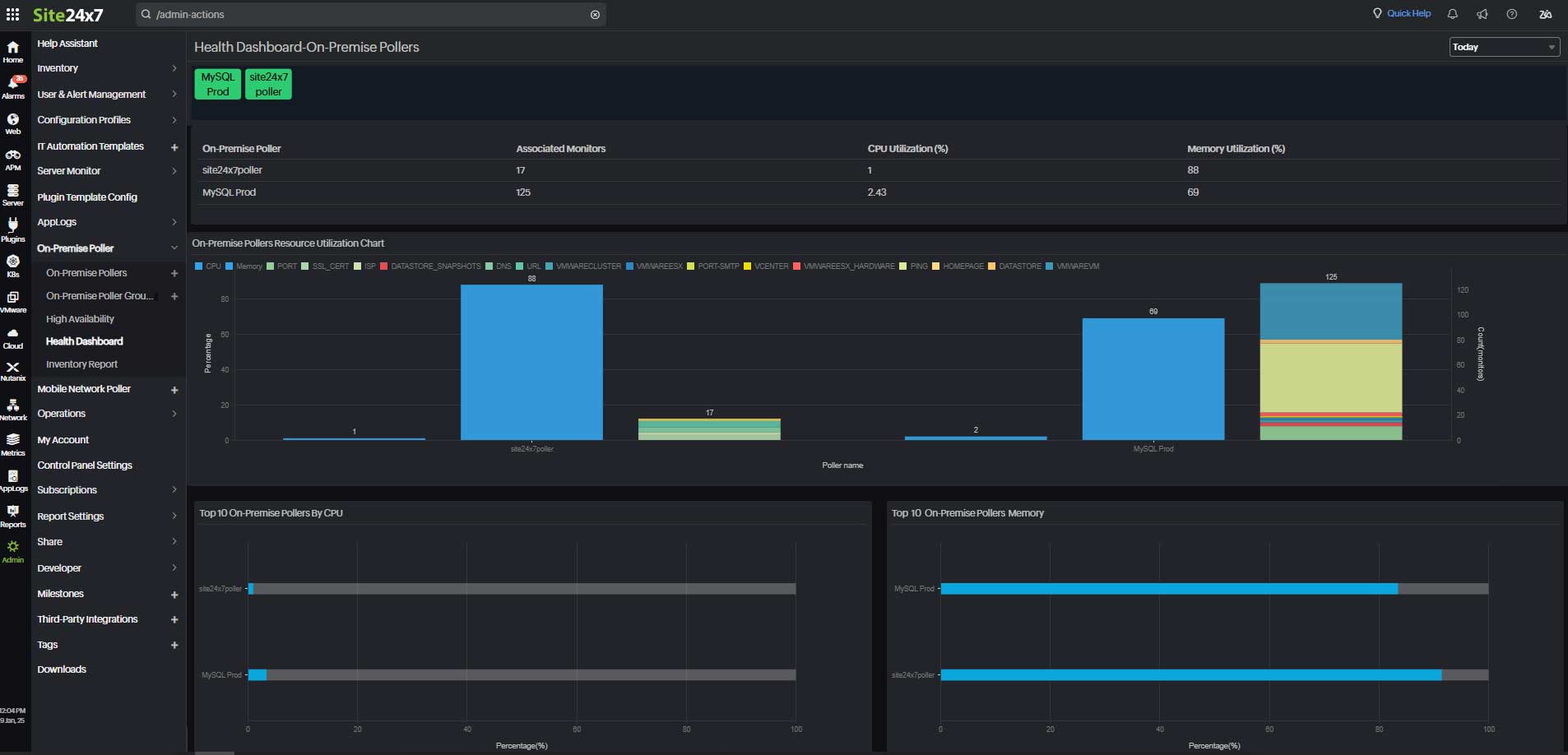 on-premise-poller-health-dashboard